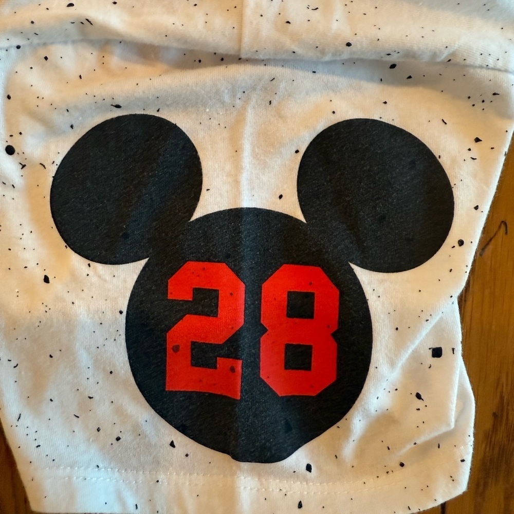 Disney Mickey Red and White Short Sleeve Tee SZ M
NWOT - Picture 4 of 7